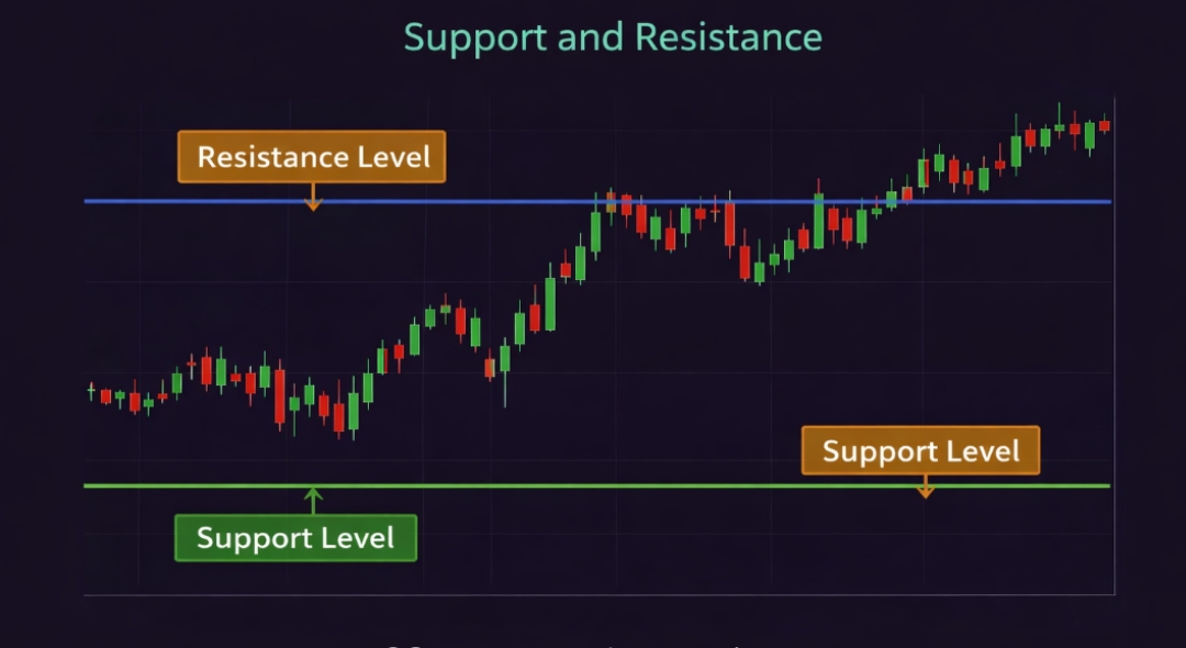Support and Resistance Chart