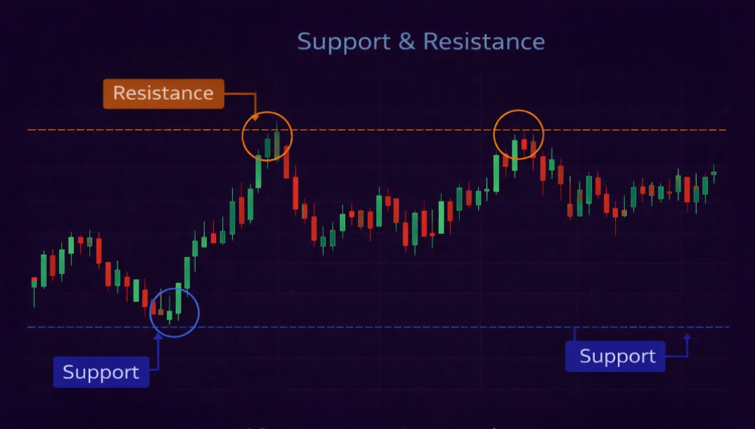 Support Resistance Chart